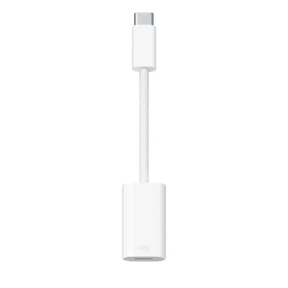 Apple Usb-C To Lightning Adapter - White - Tashqila Apple Usb-C To Lightning Adapter - White - Tashqila